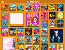 Tablet Screenshot of friv100.net